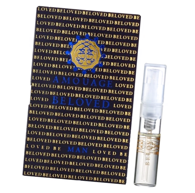 Amouage Beloved Man для мужчин 2 мл миниатюра сэмпл - Амуаж Биловед парфюмерная вода пробник