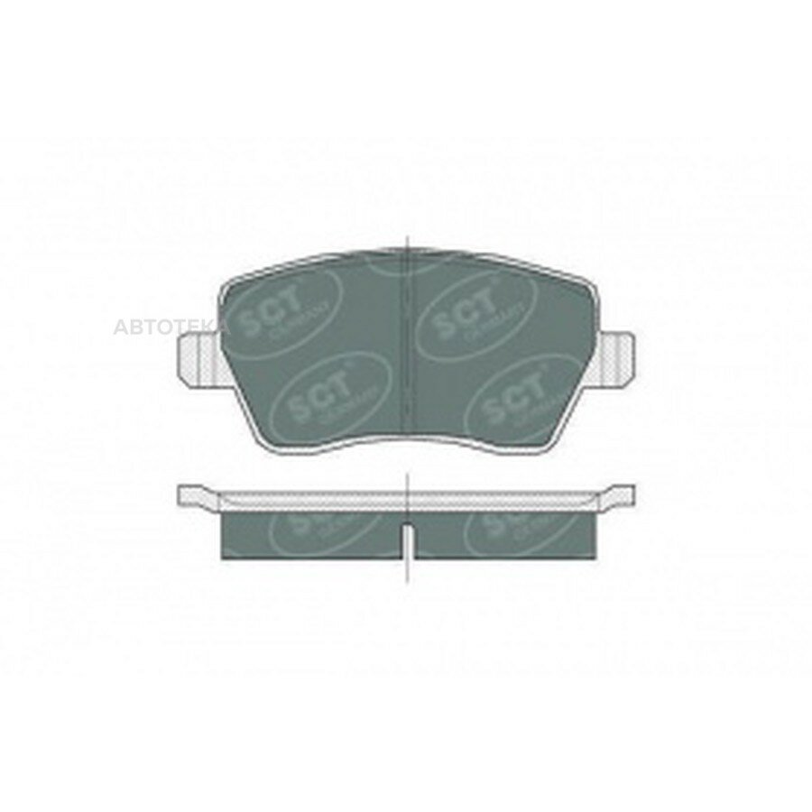 Колод. торм. задн. LADA VESTA/X-RAY/LARGUS/NISS ALMERA 12-/TEперед. ANO 14-/RNLT KAPTUR 1.6/DUSTER SCT GERMANY SP383
