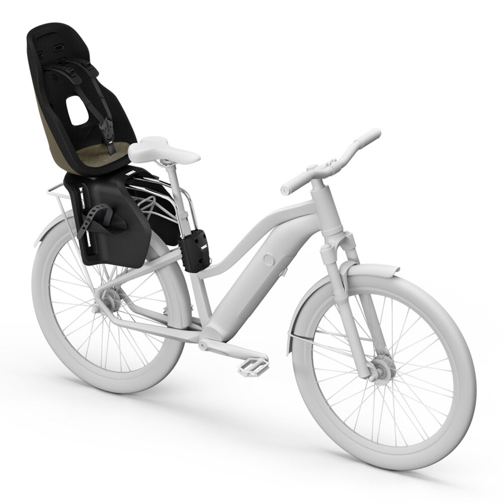 Детское велокресло Thule Yepp Nexxt 2 Maxi FM, темный хаки, 12081203