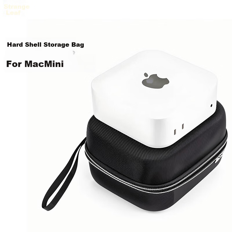 Qiye Жесткий органайзер для аксессуаров Mac mini M4 Черный Цвет：Жесткий органайзер - ЧерныйВерсия：Подходит для Mac mini