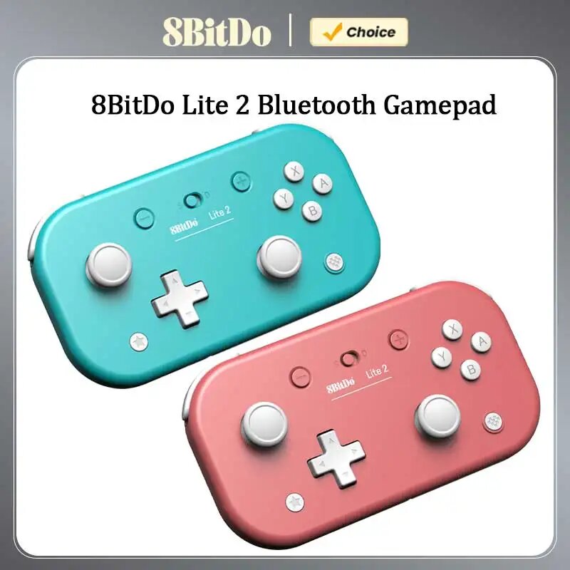 8Bitdo Lite 2 геймпад Bluetooth для Nintendo Switch Lite Розовый, Pink