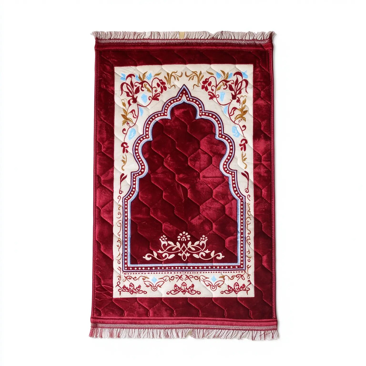 Подарочный молитвенный коврик 80×120 см, мягкий фланелевый коврик для намаза, складной коврик для молитвы