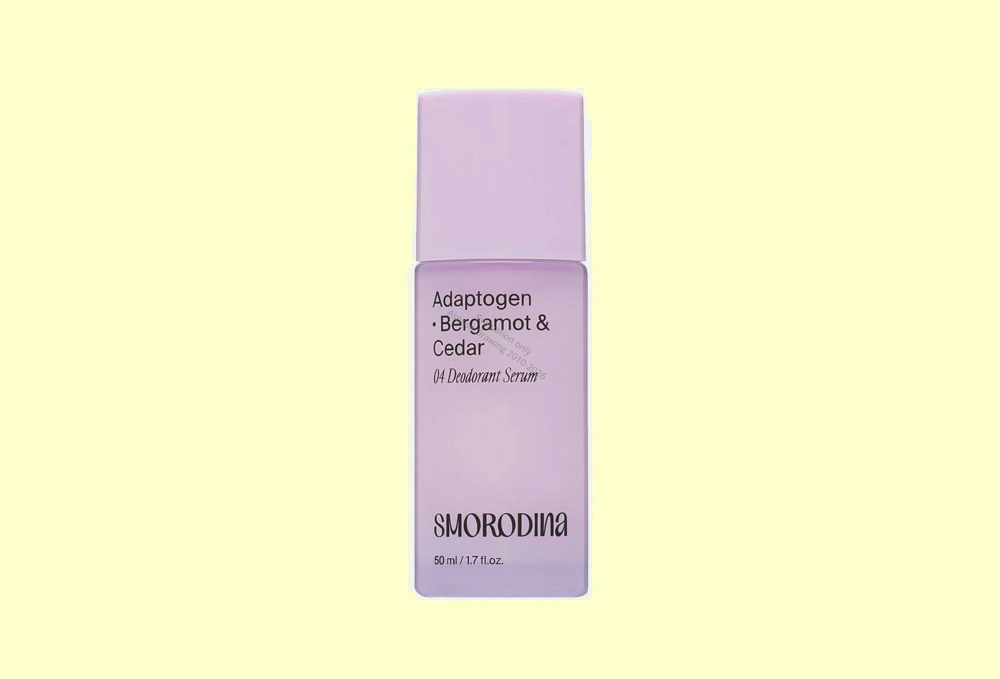 Дезодорант-сыворотка с адаптогенами SmoRodina Bergamot & Cedar, 50 мл