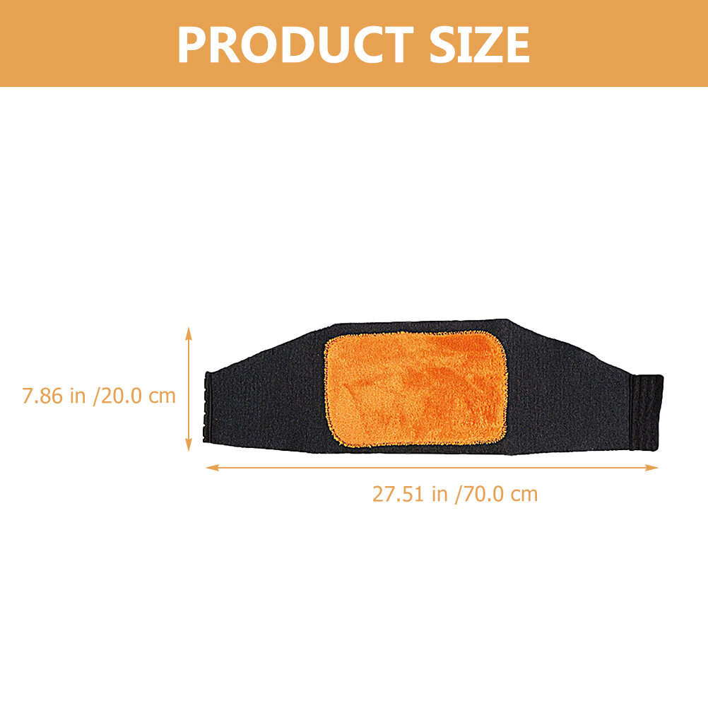 Теплый Пояс Поддержки Для Спины При Физических Нагрузках 70x20cm