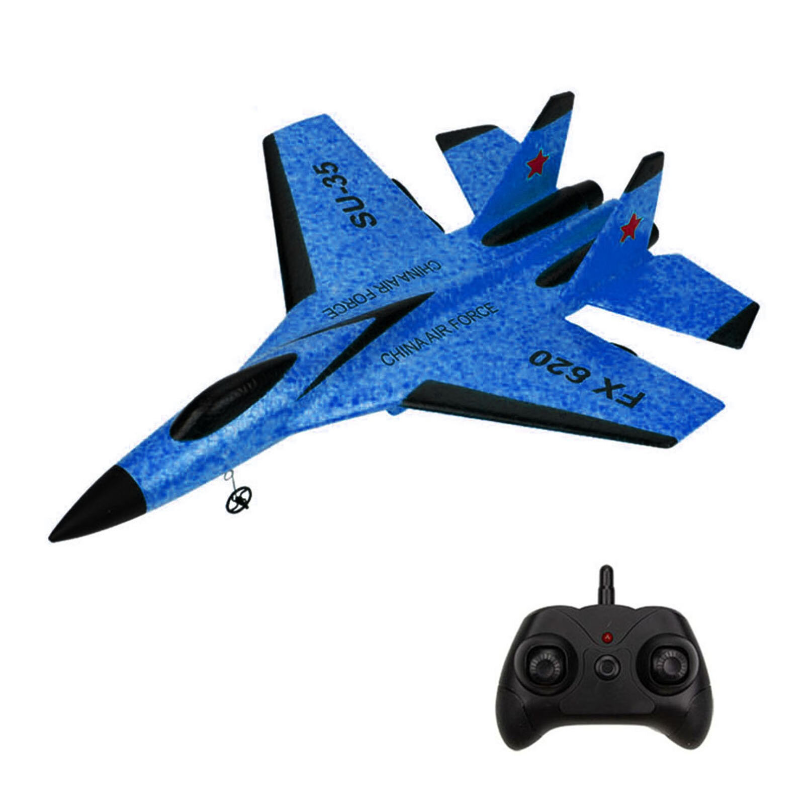 Дистанционно управляемый самолет SU-35 2.4GHz, EPP, 3-осевой гироскоп, для взрослых и детей