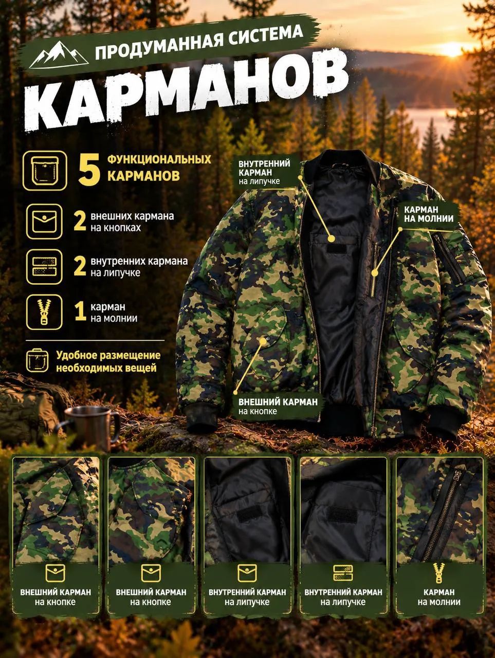 Куртка милитари