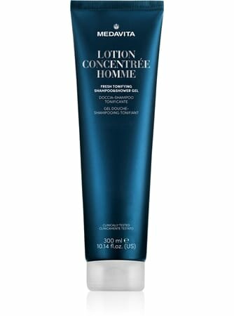 Средство для душа medavita lotion concentree homme fresh tonifying shampoo & shower gel, 300 мл