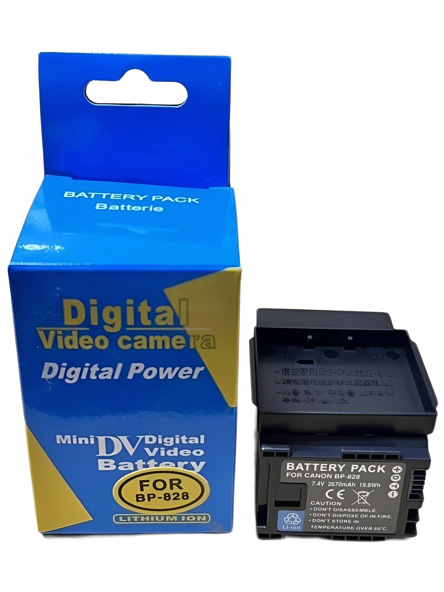 Аккумулятор DIGITAL BP-828 аналог Canon BP-828