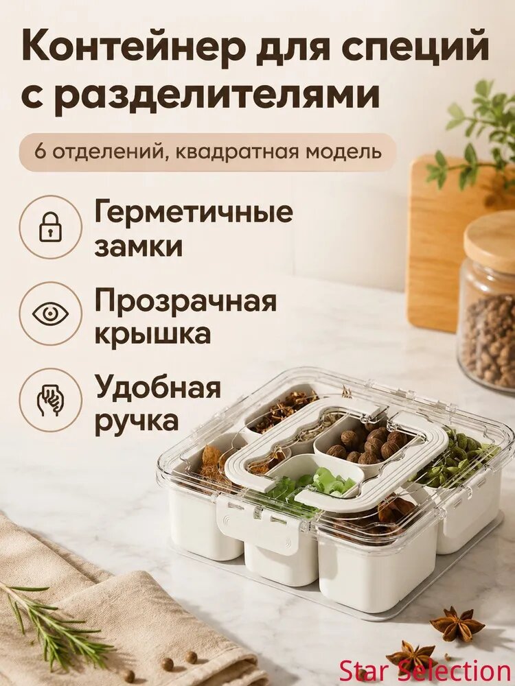 Розетка для варенья 24 см 5000 мл abs пластик 1 шт цвет белый