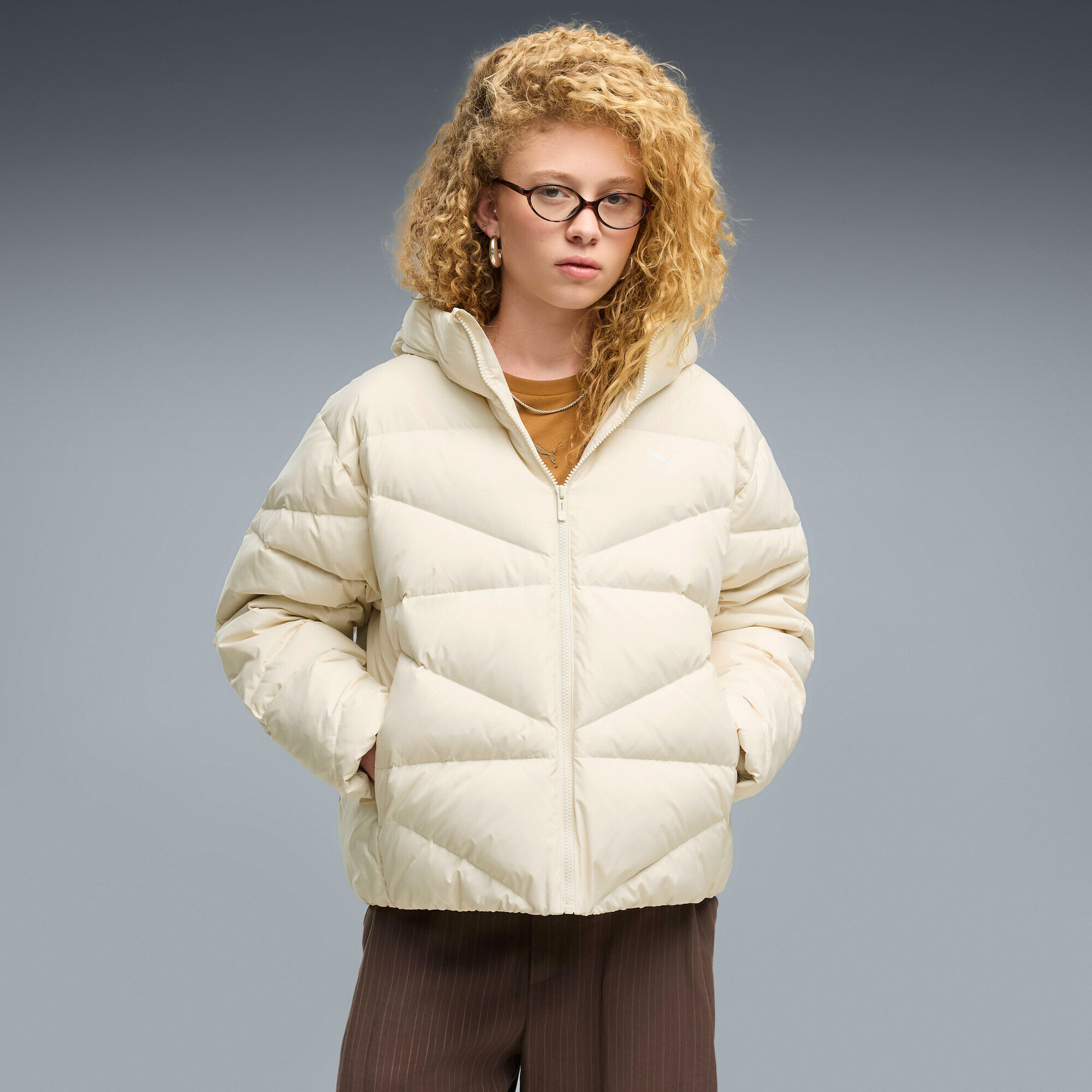 Куртка PUMA Hooded Down Puffer Jacket