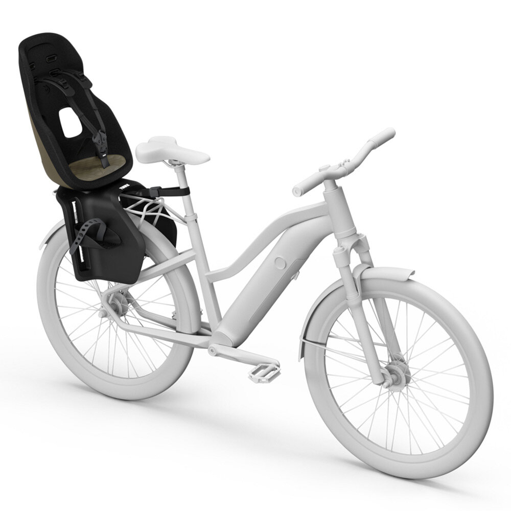 Детское велокресло Thule Yepp Nexxt 2 Maxi RM, темный хаки, 12081303