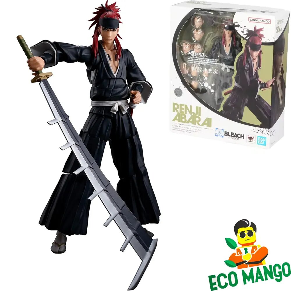 Фигурка Bandai S.H.FIGUARTS Bleach: Thousand-Year Blood War, Renji Abarai-, SHF 15,5см