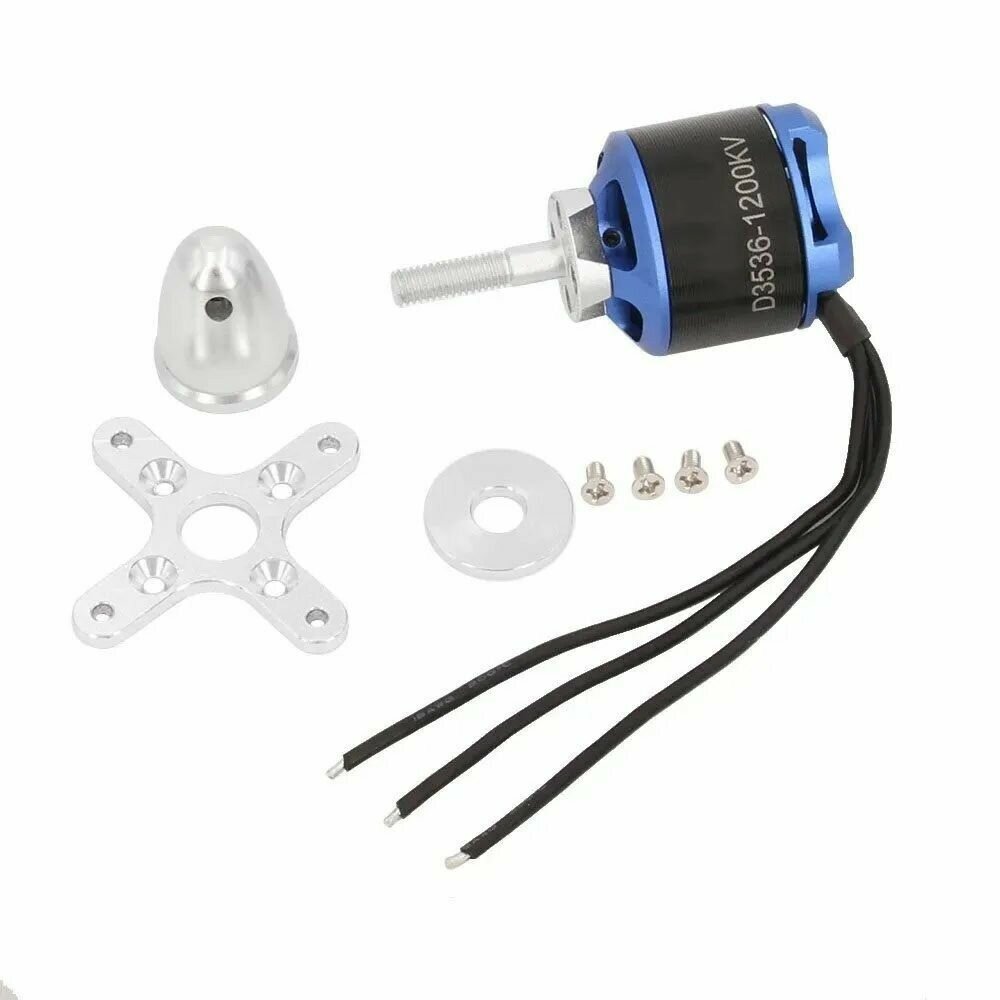RC модель самолета 3536 1200KV 2-4S бесщеточный двигатель запасная часть