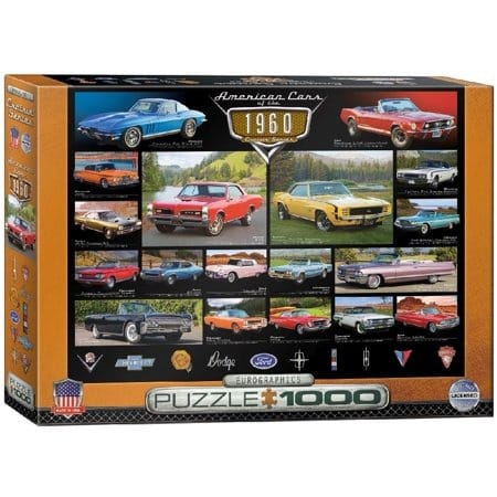 Пазл Eurographics American Cars of the 1960s, 1000 элементов