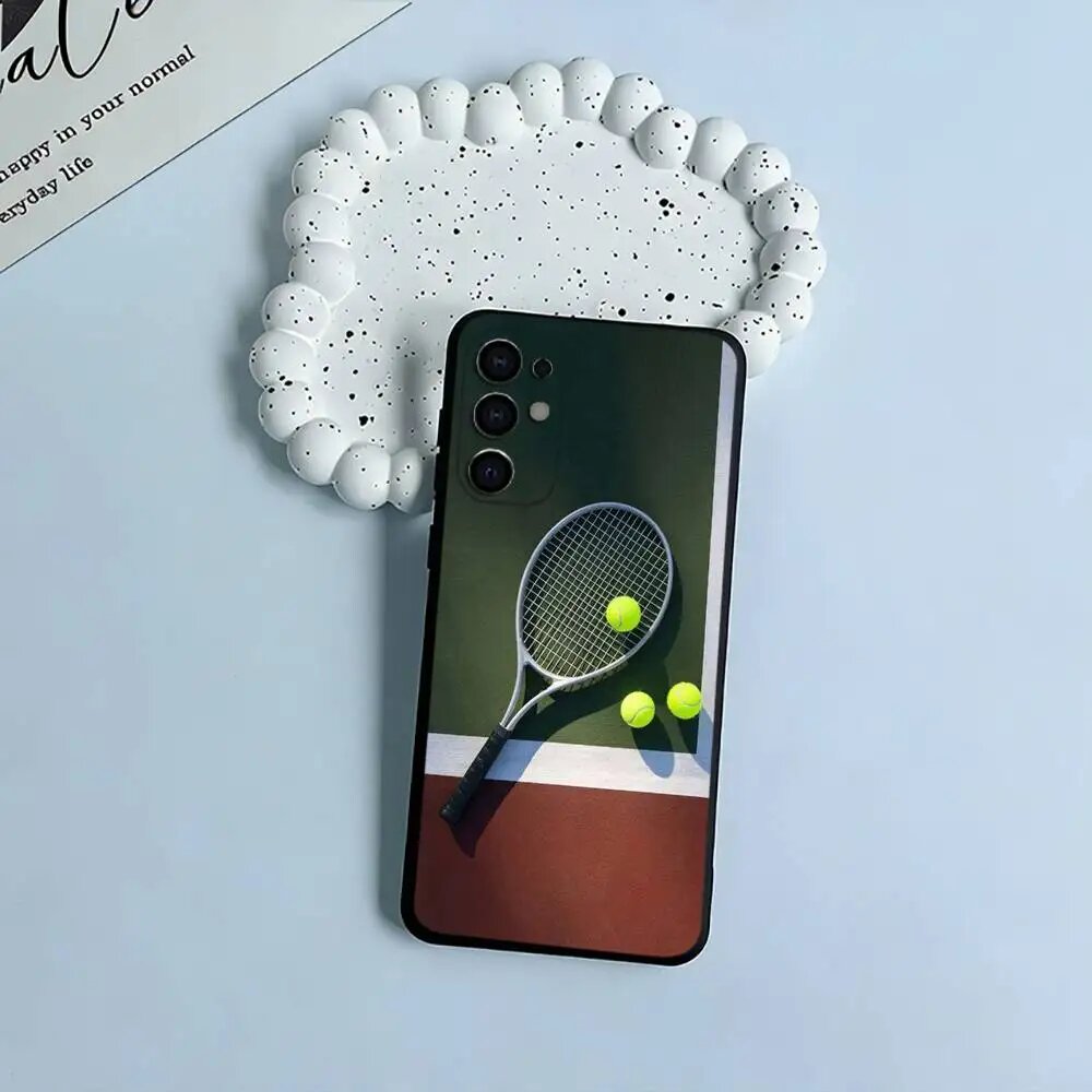 Популярный спортивный чехол для телефона с дизайном тенниса для Samsung S25, z4, Samsung S24Plus