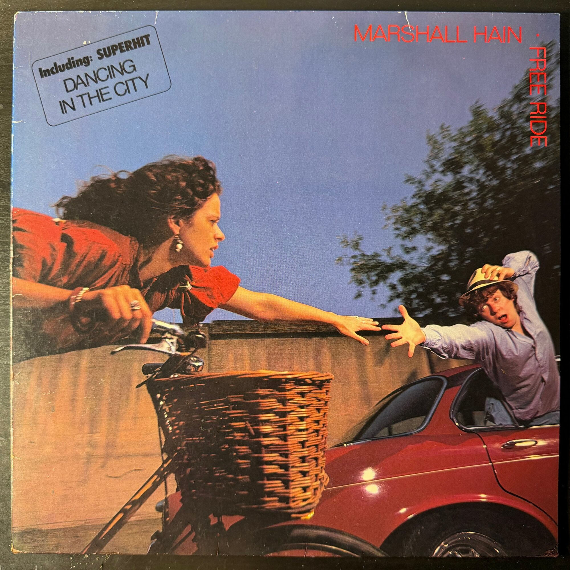 Виниловая пластинка Marshall Hain Frее Ride (Германия 1978г.)