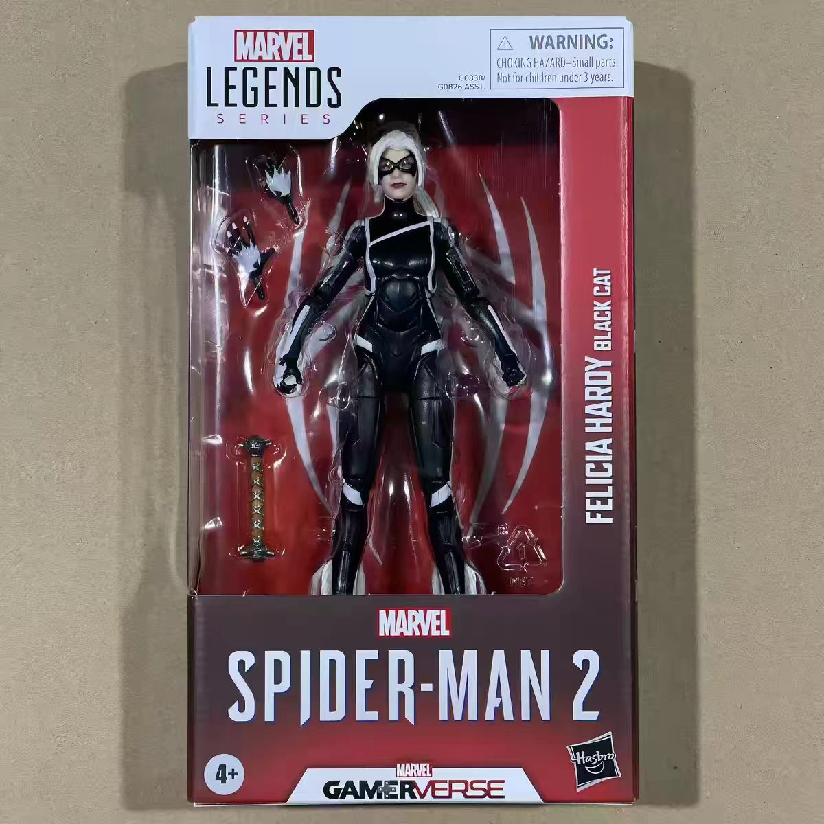 Марвел, Человек-паук Marvel Legends Series Spider-Man 2 Gamerverse Peter Parker Black Suit/Эта 6-дюймовая подвижная кукла "Человек-паук" оснащена 5 аксессуарами и является игрушкой-сюрпризом для детей