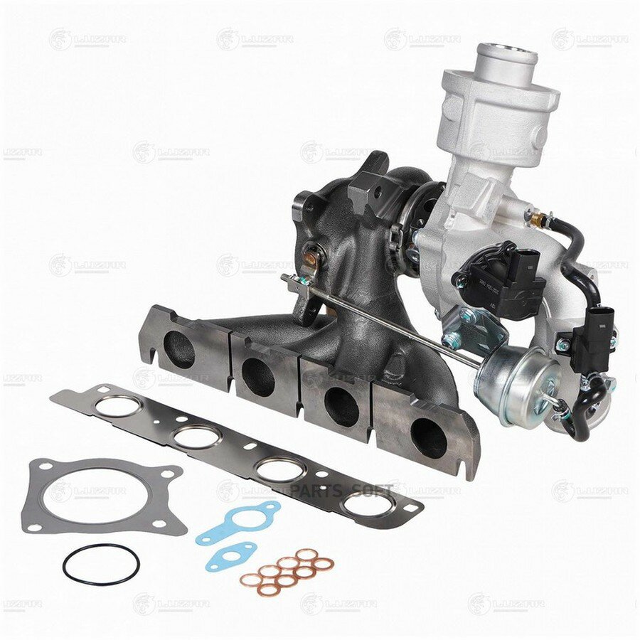 Турбокомпрессор AUDI A4 (07-)/A5 (09-) 1.8T [CDHA, CABB] (тип K03) (LAT 1855) от официального дистрибьютора, LUZAR, артикул LAT1855