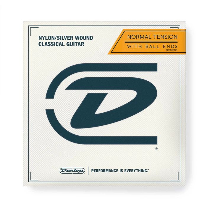 Dunlop DCV100NB Комплект струн для 6-струнной классической гитары 28-43