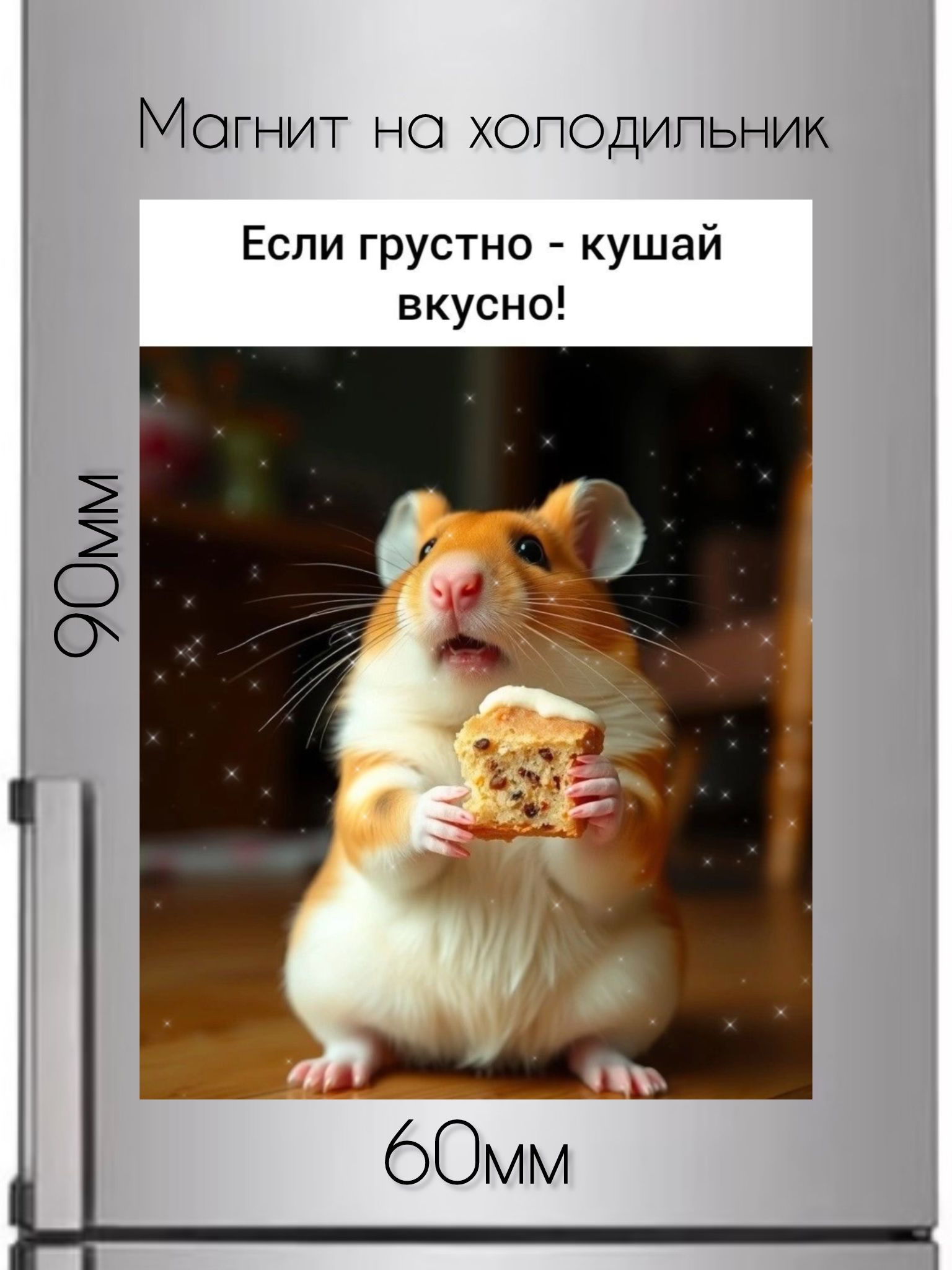 Магниты на холодильник Кушай вкусно