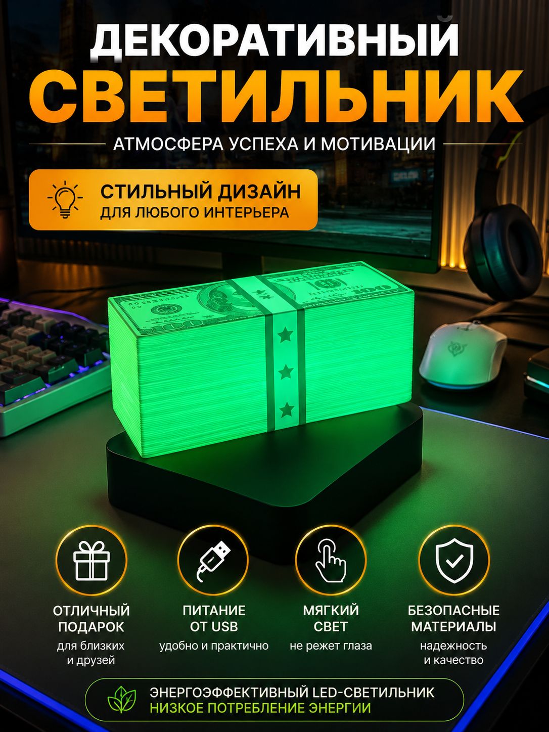 Фигурка светящаяся