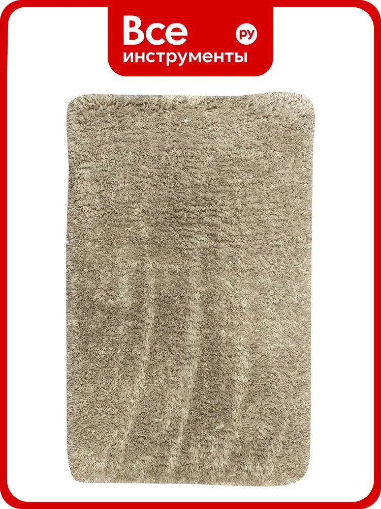 Коврик для ванной Fora SPARK 50x80 см, крем FOR-HAP-50-80CRE