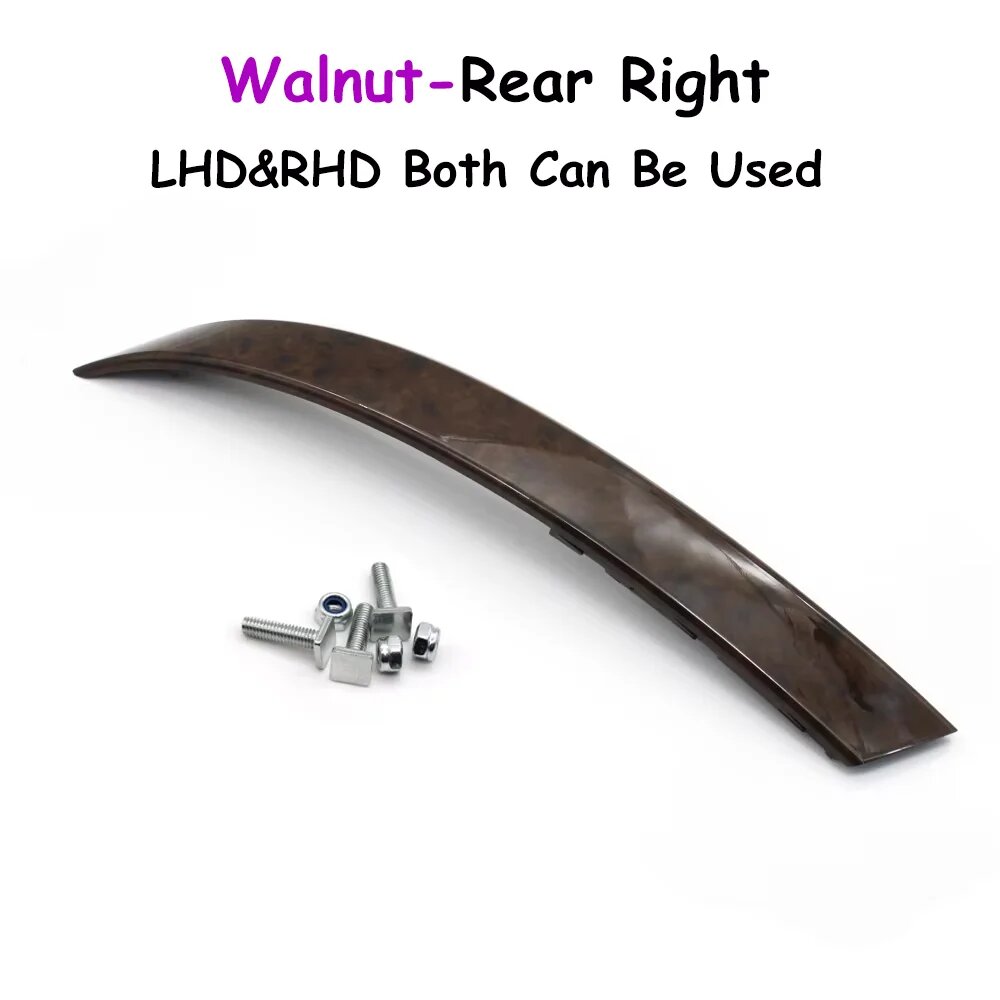 Накладка дверной ручки Walnut-Rear Right для BMW E60 E61