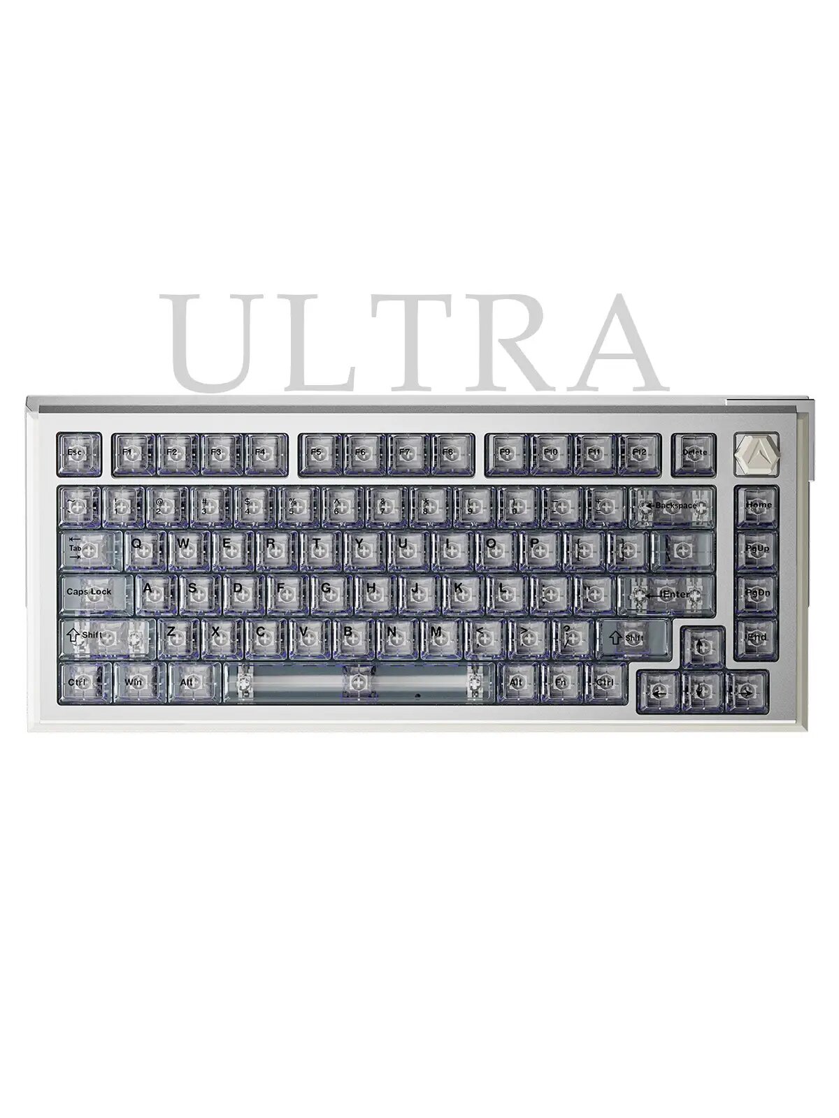 DrunkDeer Игровая клавиатура проводная A75Ultra магнитная Клавиатура Быстрый запуск Магнитный переключатель , Английская раскладка, слоновая кость