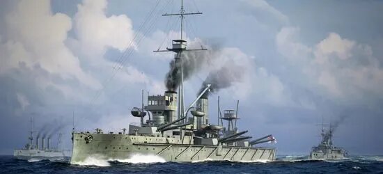 Британский линейный крейсер "Дарвин" 1915 года trumpeter-06705