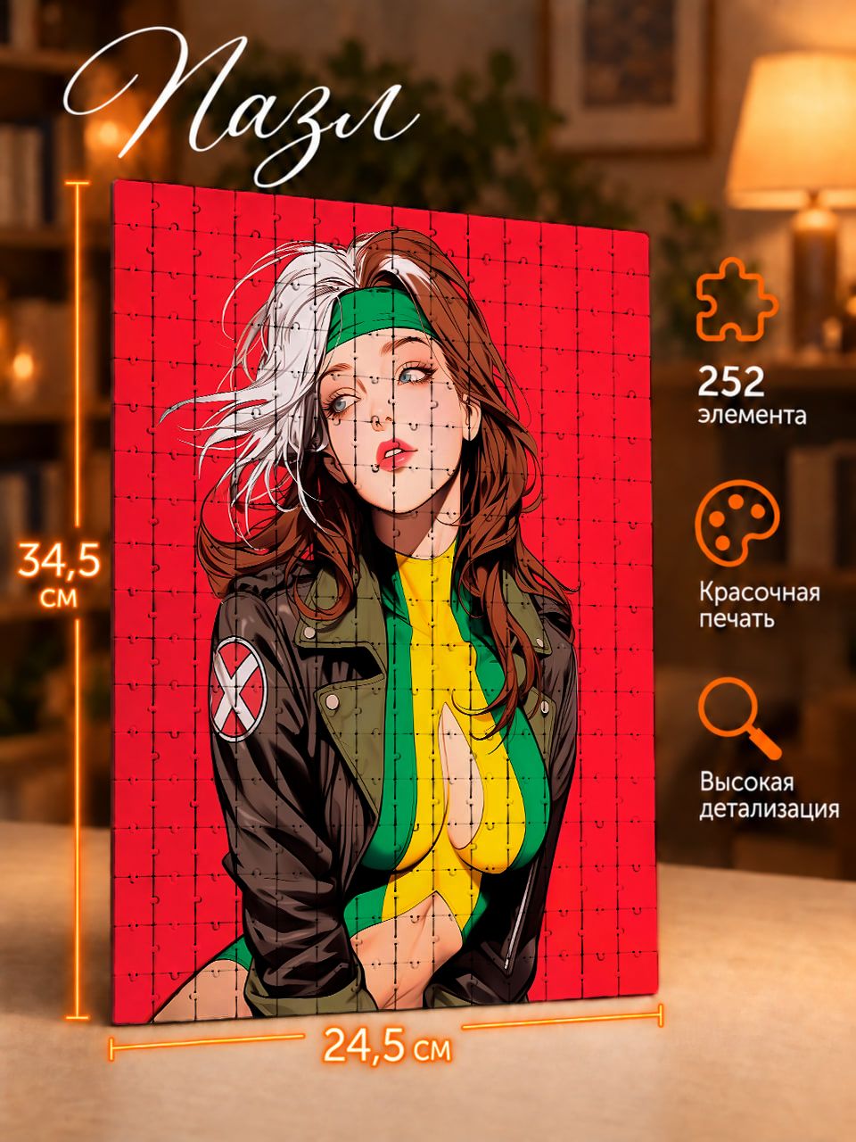 Пазлы 252 элементов X-Men Шельма