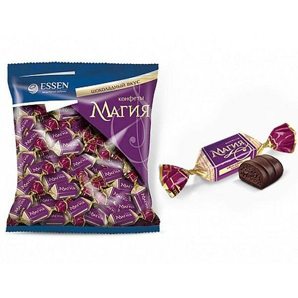 Упаковка из 10 штук Конфеты Essen Магия вкус шоколадный трюфель 500г