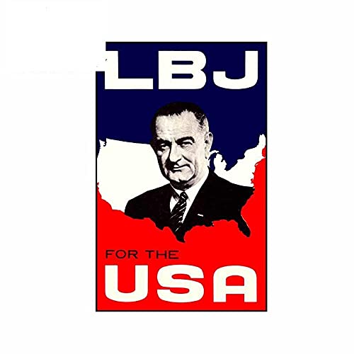 13 см x 8,3 см для LBJ для США, автомобильные наклейки, мультяшная окклюзионная наклейка с царапинами