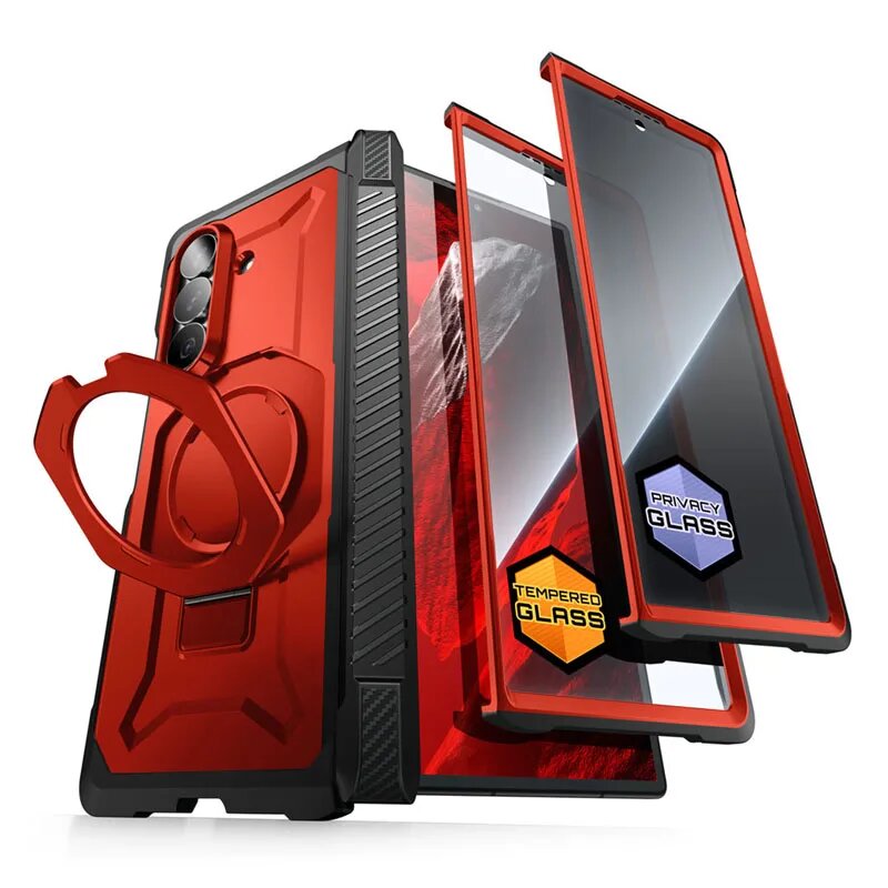 Красный чехол SUPCASE UB Grip для Samsung Galaxy Z Fold 8