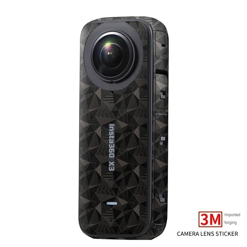 Наклейка 3M Pattern 3 для Insta 360 X2/X3/X4 (комплект 3 шт)