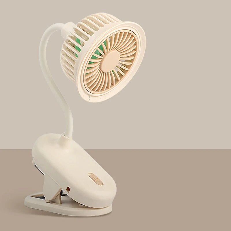 RUDECK USB-вентилятор с креплением Белый, Beige