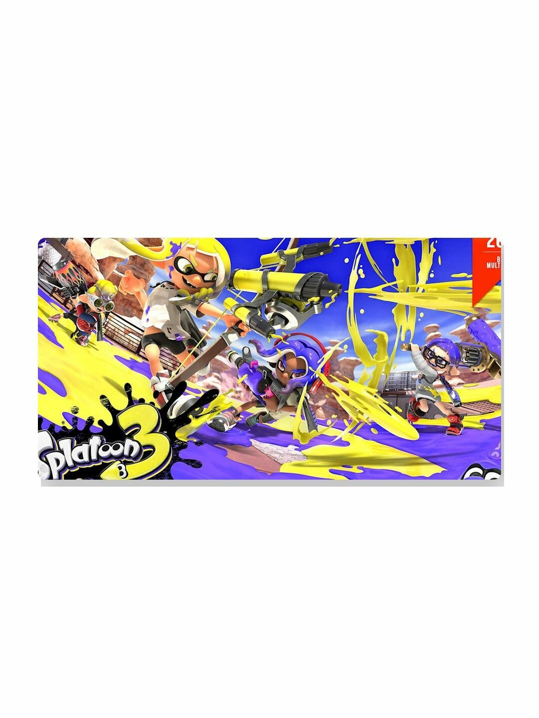 Игра Splatoon 3 для Nintendo Switch, русская версия, картридж (Game Card), 6+