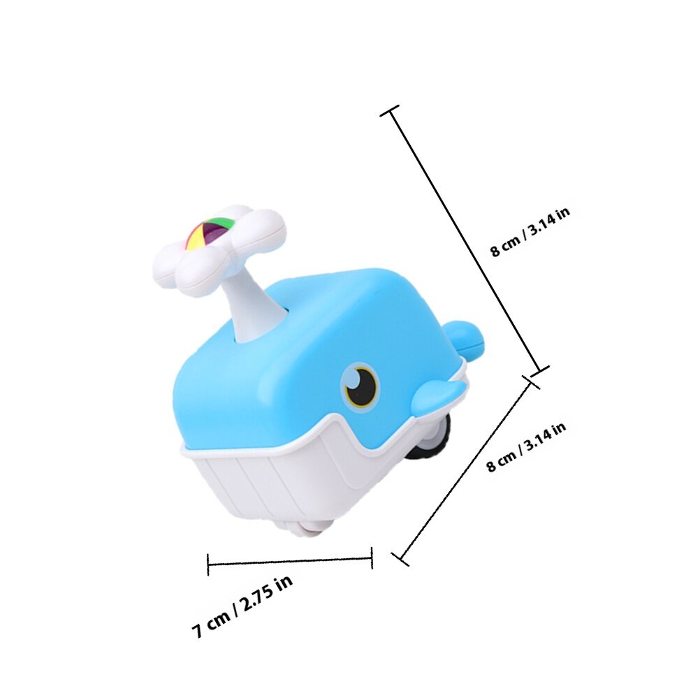 3 Штуки Игрушка В Forme Китa Авто Симпатичная Игрушка Детская Интерактивная Игра 8.00X8.00X7.00Cm