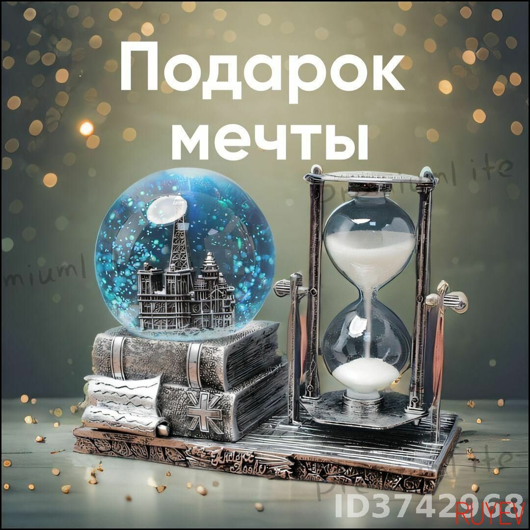 Снежный шар-сувенир. Качественный, с оригинальным дизайном. Хороший выбор для украшения детской комнаты.