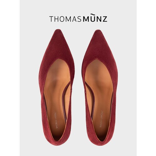 фото Туфли лодочки thomas munz 26,9, размер 36, бордовый