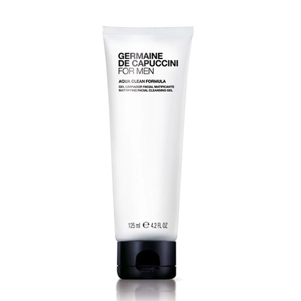 Germaine de Capuccini Аква-гель для очищения кожи For Men Aqua Clean Formula Gel, 125 мл