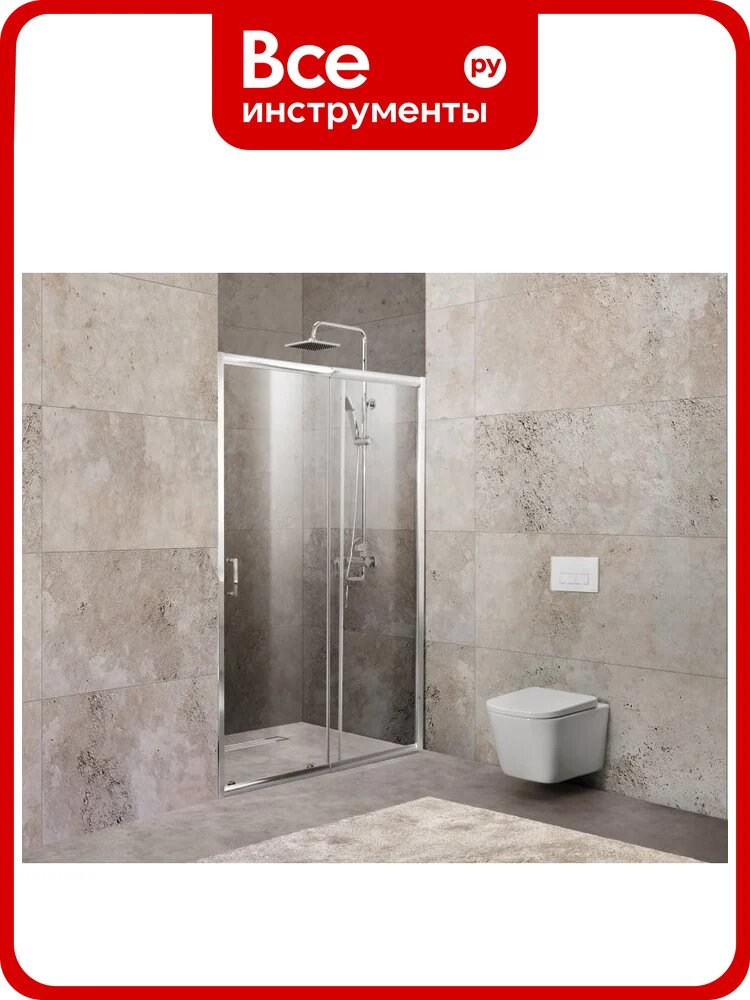 Душевая дверь BelBagno UNIQUE-BF-1-110/125-C-Cr