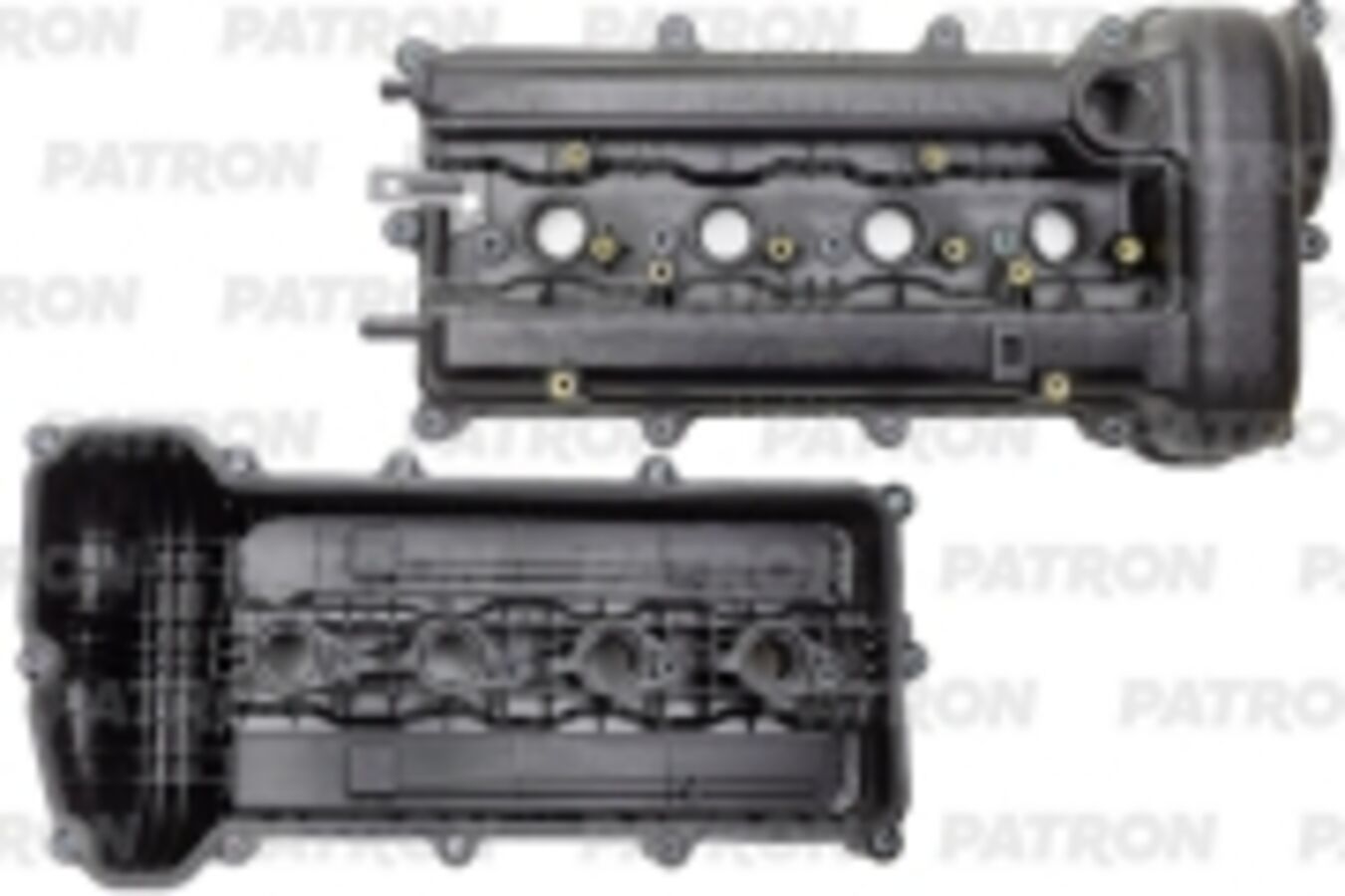 Крышка клапанная hyundai: elantra 2006-2011, i20 2008-2014, i30 2007-2012, solaris 2010-2017 kia: carens 2006-2012, ceed 2007-2012, cerato 2009-2013, rio 2011-2017, (PATRON P17-0062)