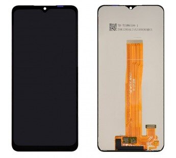Дисплей для Samsung M127F Galaxy M12 с тачскрином (черный) 100%