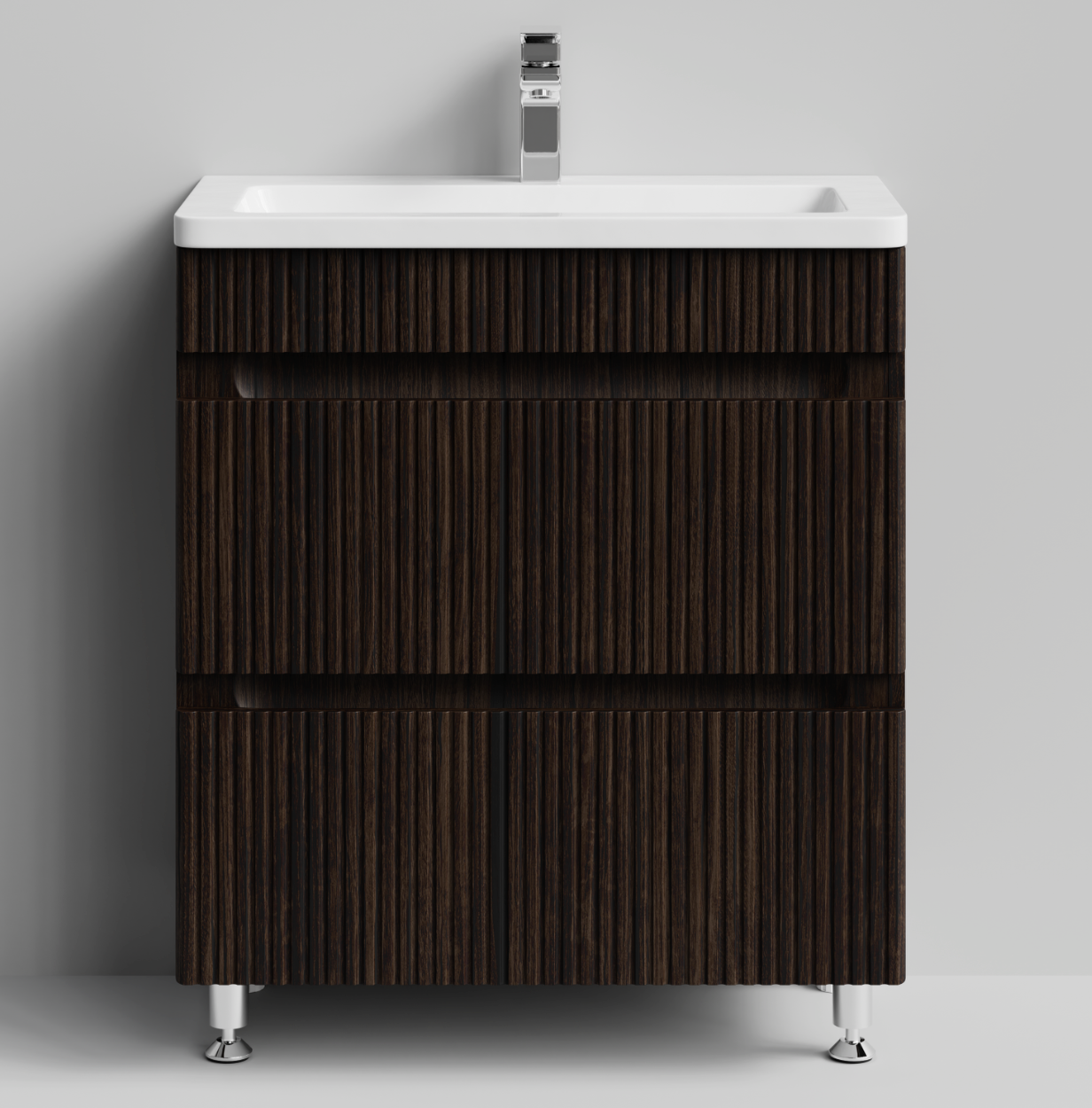 Тумба с раковиной Modules, Напольная, Палисандр , 70 см x 36см