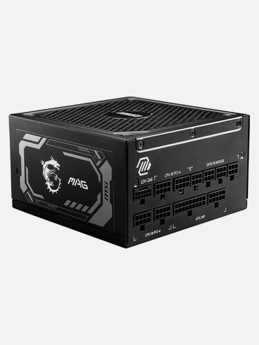 Изображение товара Блок питания для ПК MSI MAG A1000GL PCIE5, 1000W 80+ Gold (306-7ZP9B11-CE0)