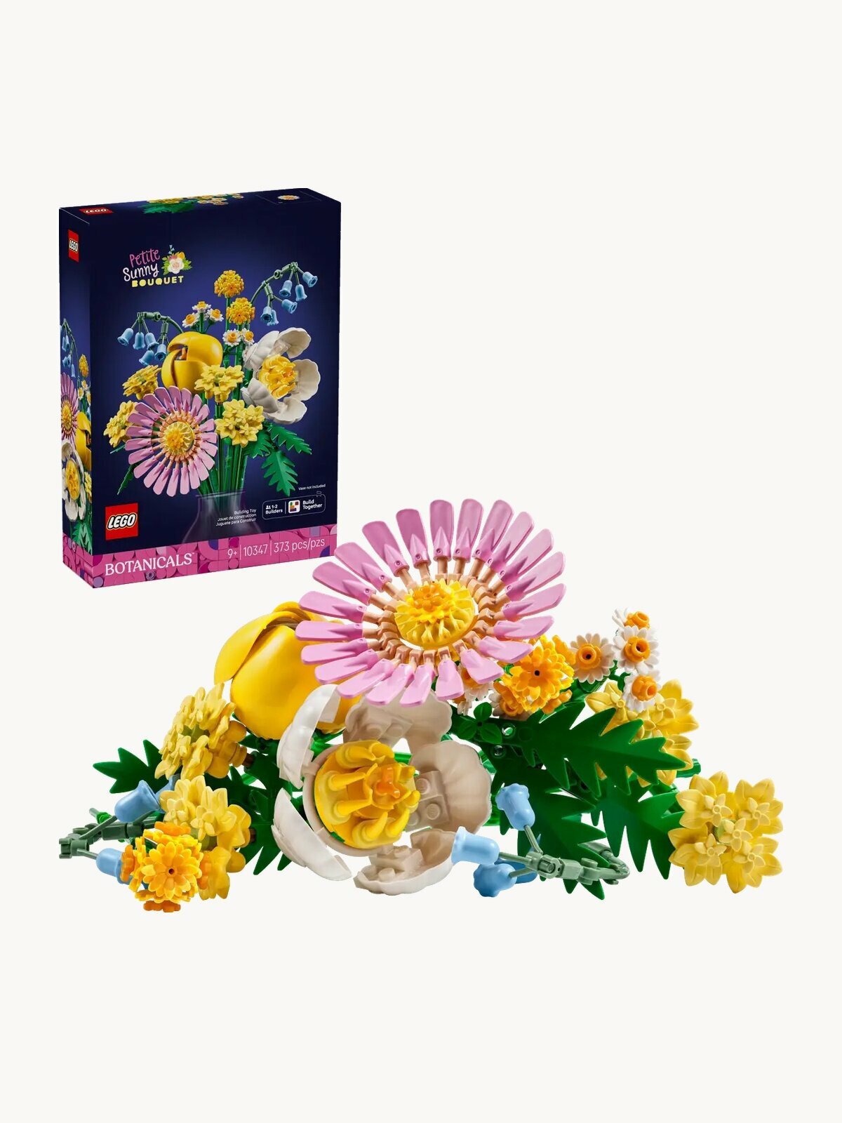 Конструктор LEGO Коллекционные наборы 10347 Миниатюрный солнечный букет, 373 дет.