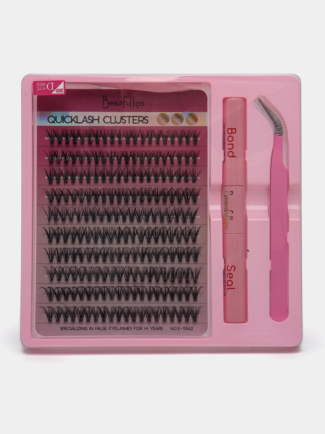 "BeautiKiss" профессиональный набор пучков для ресниц