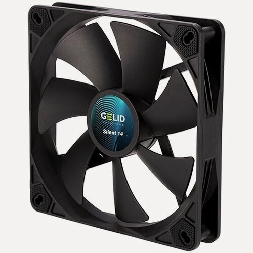 Изображение товара Вентилятор для корпуса Gelid Silent 14 Black (FN-PX14-11)
