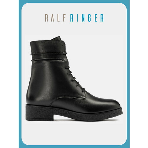 фото Ботинки ralf ringer, размер 40, черный