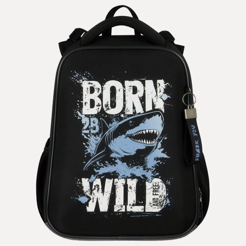 Изображение товара Ранец школьный для мальчика Berlingo Expert "Born to be WILD" 37*28*16см, 2 отделения, 2 кармана, анатомическая спинка